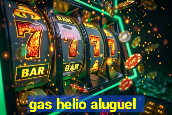 gas helio aluguel